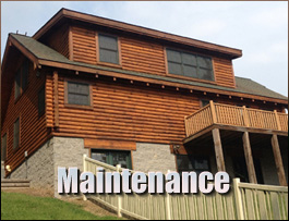  Crouse, North Carolina Log Home Maintenance
